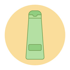 Shampoo bottle design. Vector illustrations for prints, stickers, invitation cards, web design, blogs, social media, and more.