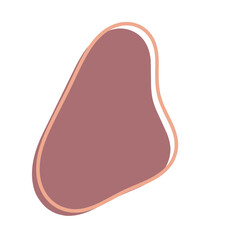 Fluid Organic Blob Shape for Branding and Logo Design