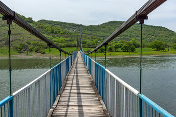 Obraz premium Landscape of Studen Kladenets Reservoir, Bulgaria