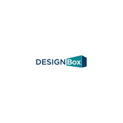 modern container or metal box logo design