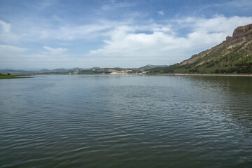 Landscape of Studen Kladenets Reservoir, Bulgaria