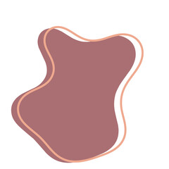 Colorful Organic Blob Vector