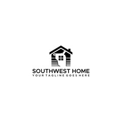 Southwest home logo design .