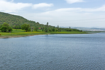 Landscape of Studen Kladenets Reservoir, Bulgaria