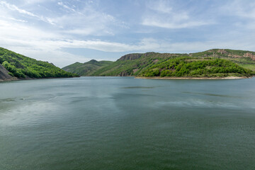 Landscape of Studen Kladenets Reservoir, Bulgaria