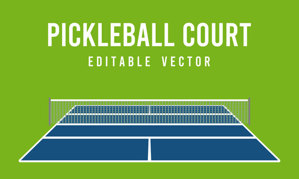 Pickleball court construction