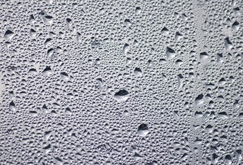 water drops on the window