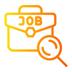 job search gradient icon