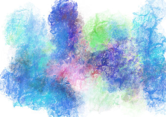 watercolor with transparent background