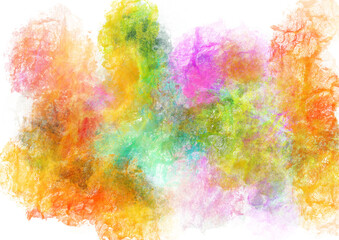 watercolor with transparent background