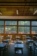 日本の学校の教室  Japanese school classroom