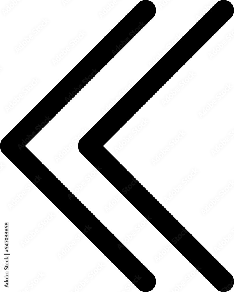 Poster arrow left icon vector illustration logo template for many purpose. isolated on white background..ep