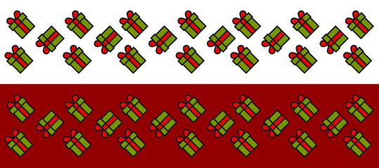 christmas gift box background wallpaper pattern