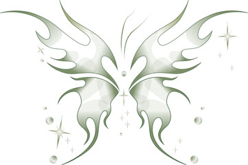 Butterfly tattoo sketch, illustration, butterfly illustration, aesthetic butterfly