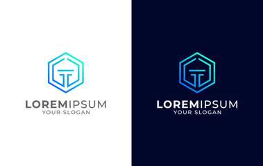 The Hexagon of GTG Logo Design