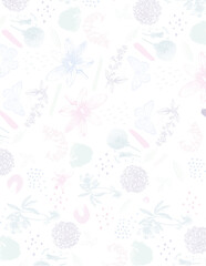 textura patrón imagen rosa botánico vintage femenino