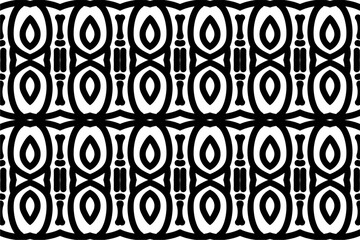 simple background. black and white seamless pattern