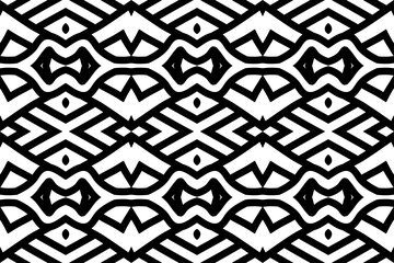 simple background. black and white seamless pattern