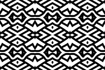 simple background. black and white seamless pattern