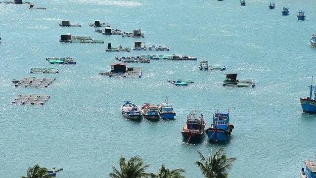 Beautiful sea in the summer, South China Sea, Vietnam.
