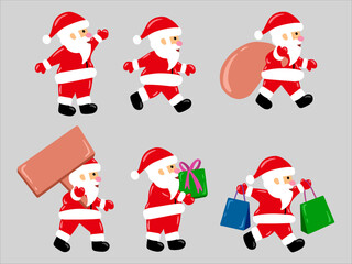 Christmas Santa Claus Set