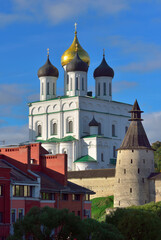 Orthodox churches of old Pskov