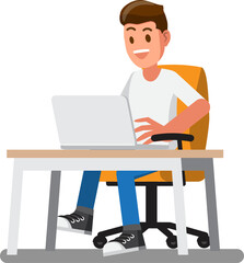 Photographers and Graphic Design vector, Cartoon character Set