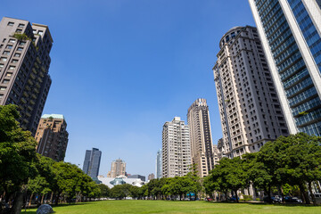 Obraz premium Taichung residential district