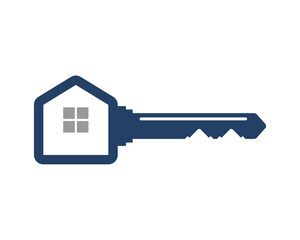 Key shape with house shape