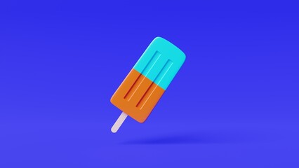bubble gum and orange popsicle