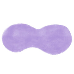 Watercolor Abstract Blob Shape