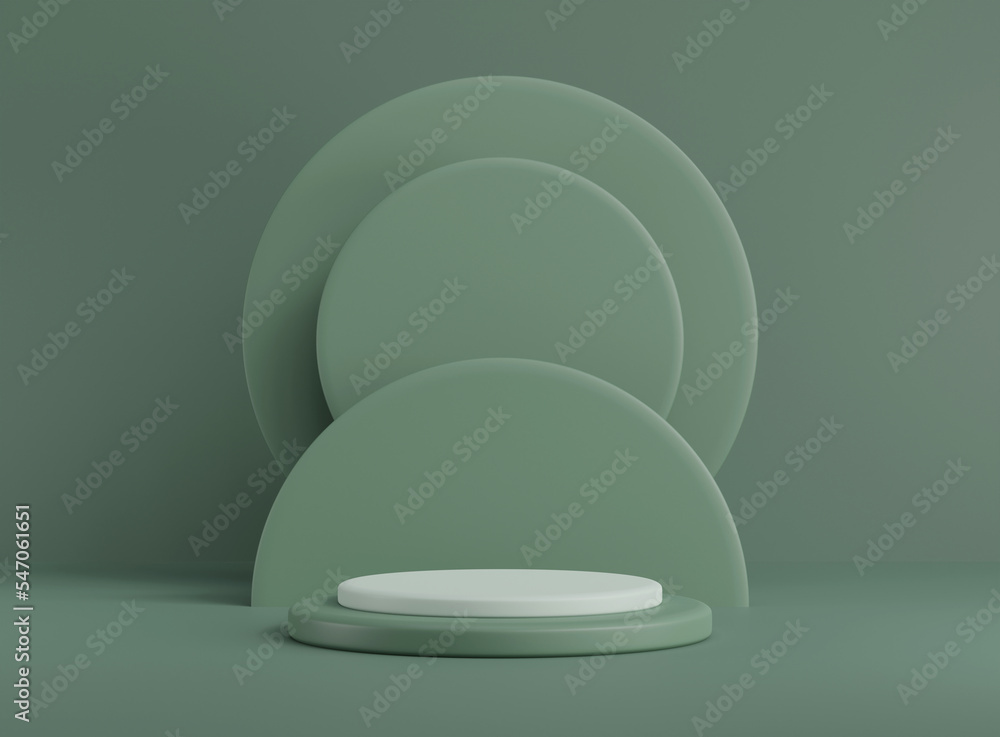 Poster 3d background scene with podium. minimal product display mockup with geometric shape object. 3d rend