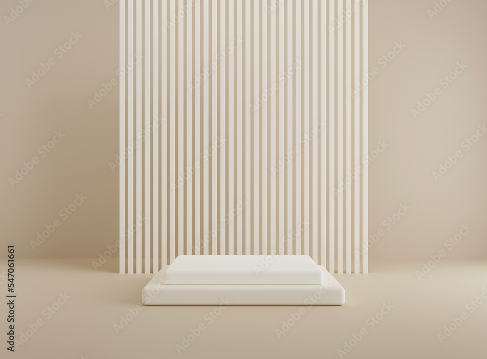 Poster 3d background scene with podium. minimal product display mockup with geometric shape object. 3d rend