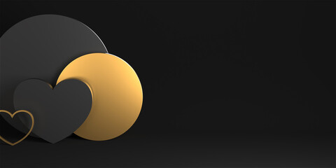 Valentine day design concept. Love background
