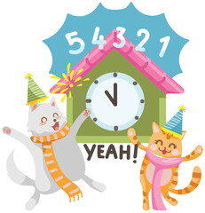 Countdown to the new year present