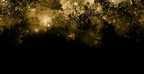 黒とゴールドの和風背景 高級感 ゴージャス