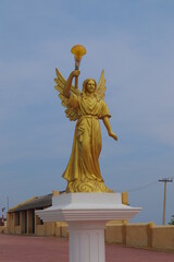 Obraz premium statue of st john of nepomuk