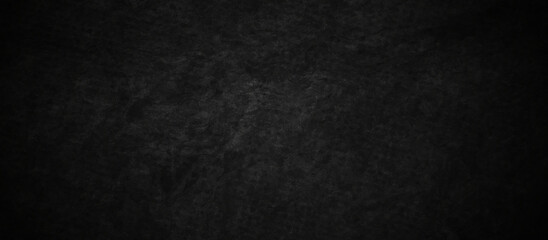 Obraz premium Black texture chalk board and black board background. stone concrete texture grunge backdrop background anthracite panorama. Panorama dark grey black slate background or texture. 