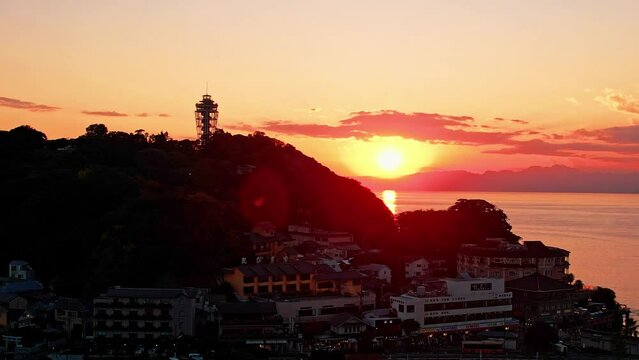 江ノ島 ドローン空撮
