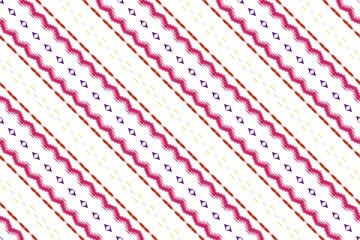 Ikat stripe tribal Africa Seamless Pattern. Ethnic Geometric Batik Ikkat Digital vector textile Design for Prints Fabric saree Mughal brush symbol Swaths texture Kurti Kurtis Kurtas