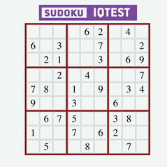 Sudoku puzzles, medium difficulty intelligence questions