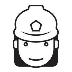 Helm industrial, safety helm, helm project, construction helm icon, logo, symbol vector illustration