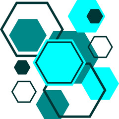 Futuristic Hexagon Shape (5)