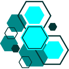 Futuristic Hexagon Shape (6)