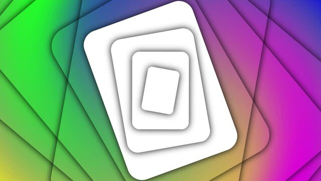 Gradient Squares same less loop Background. 
