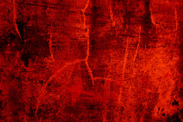 scary dark red grunge abstract wall background