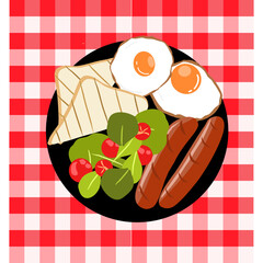 sandwich with sausage