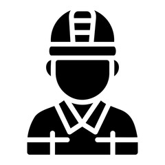 fireman glyph icon