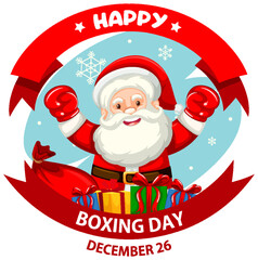 Boxing day banner design