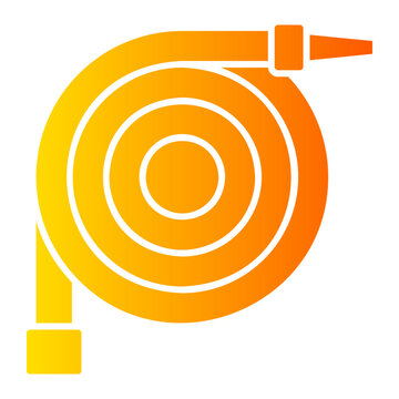 fire hose gradient icon